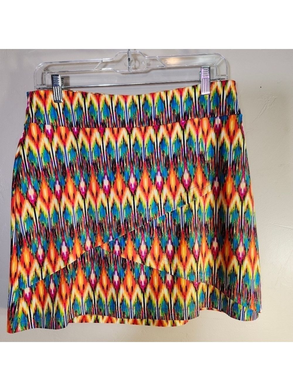 Tzu Tzu Golf Sport Hiking Play Colorful Fun Skort Sz M